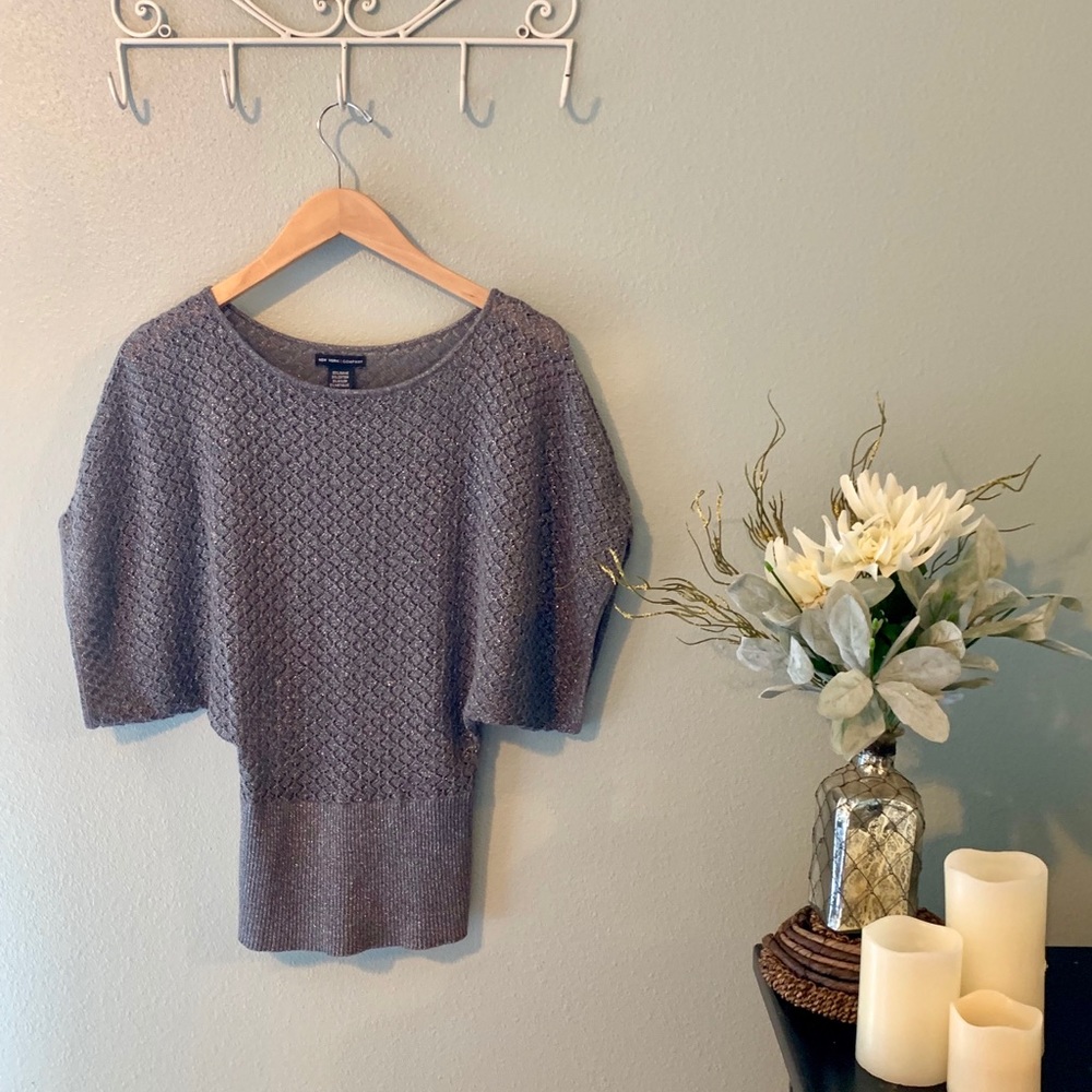 Silver NYC blouse